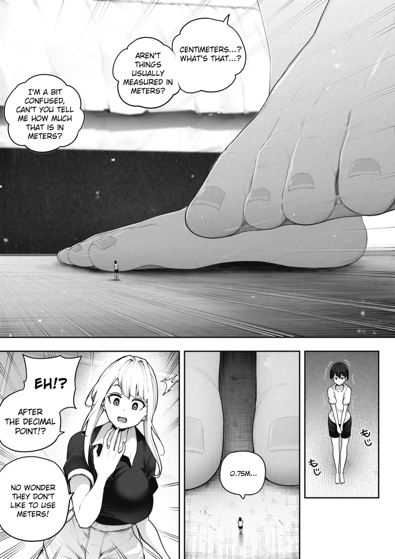 [Soryuu] Kyodai Musume no Ie ni Koyou Sareta Kekka 3 | Hired by a Giant Girl 3 [English]