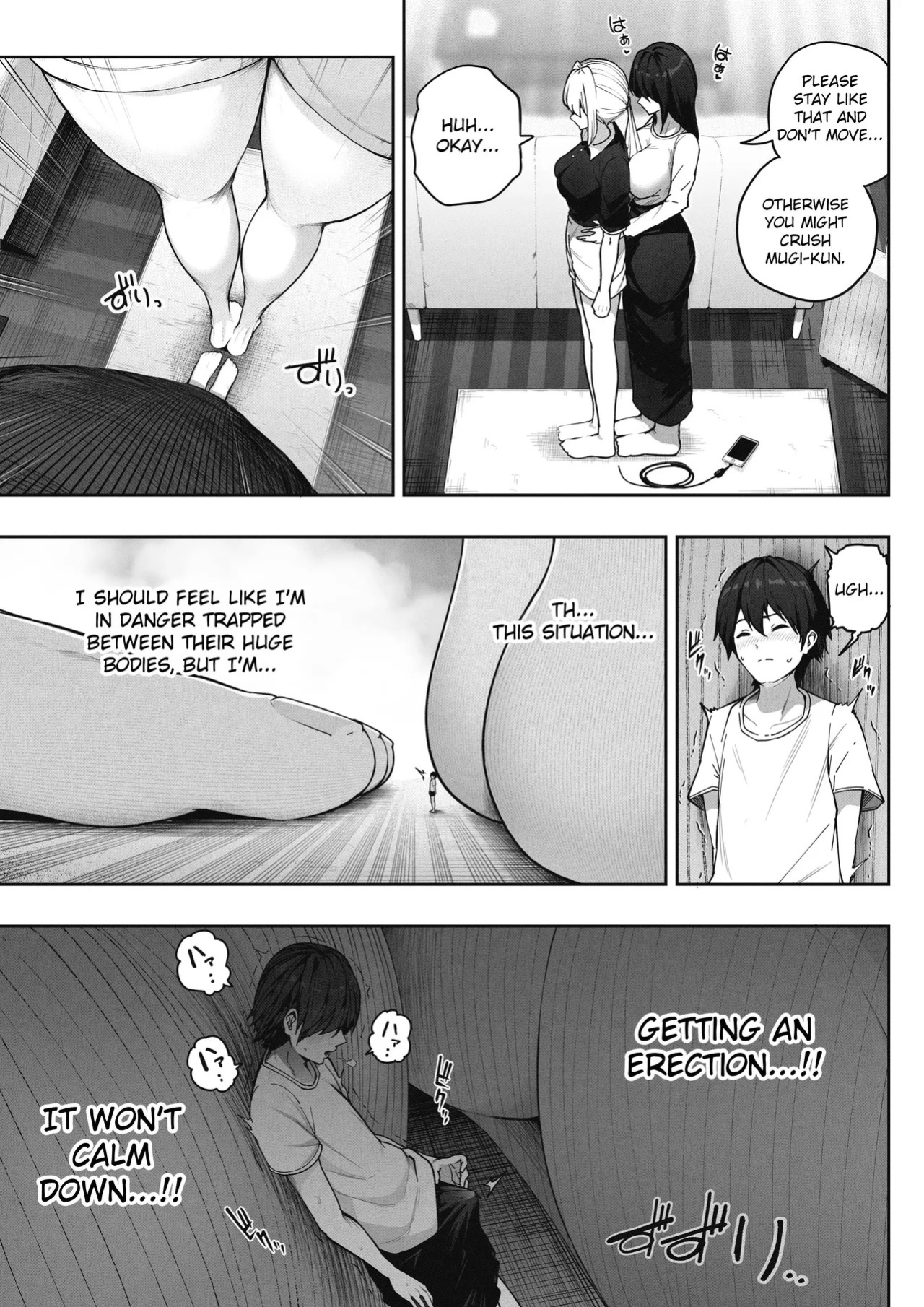 [Soryuu] Kyodai Musume no Ie ni Koyou Sareta Kekka 3 | Hired by a Giant Girl 3 [English]