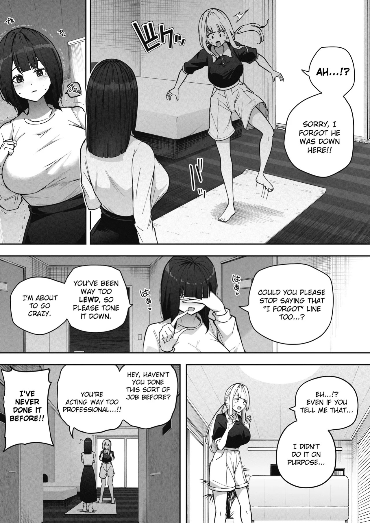 [Soryuu] Kyodai Musume no Ie ni Koyou Sareta Kekka 3 | Hired by a Giant Girl 3 [English]
