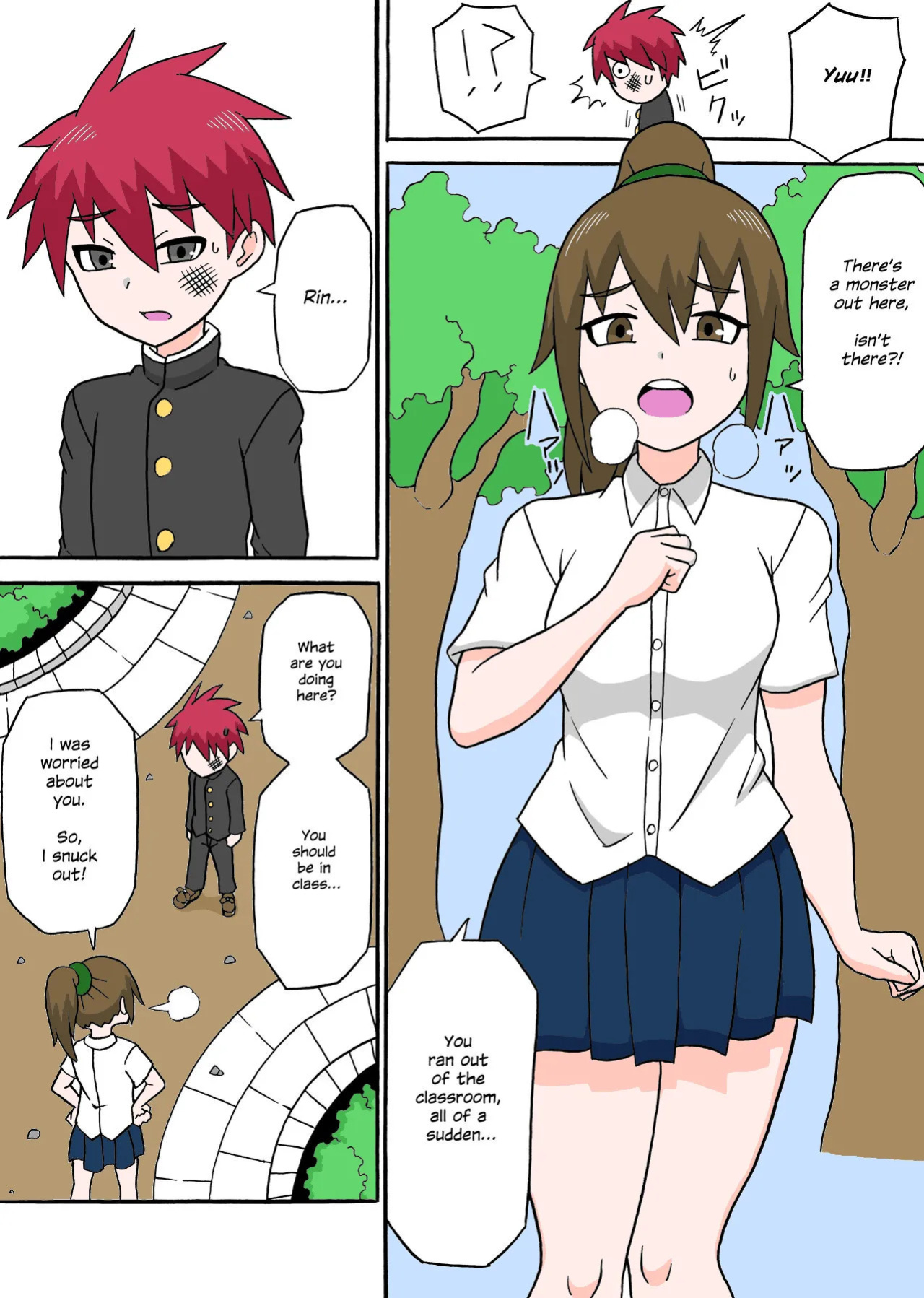 [Saga no Tame no Saga (Ratoo)] Dosukebe Kaijin ~ Gyaku Netorare-hen~ | Lewd Fiend ~ Reverse NTR Edition~ [English] [Colored]