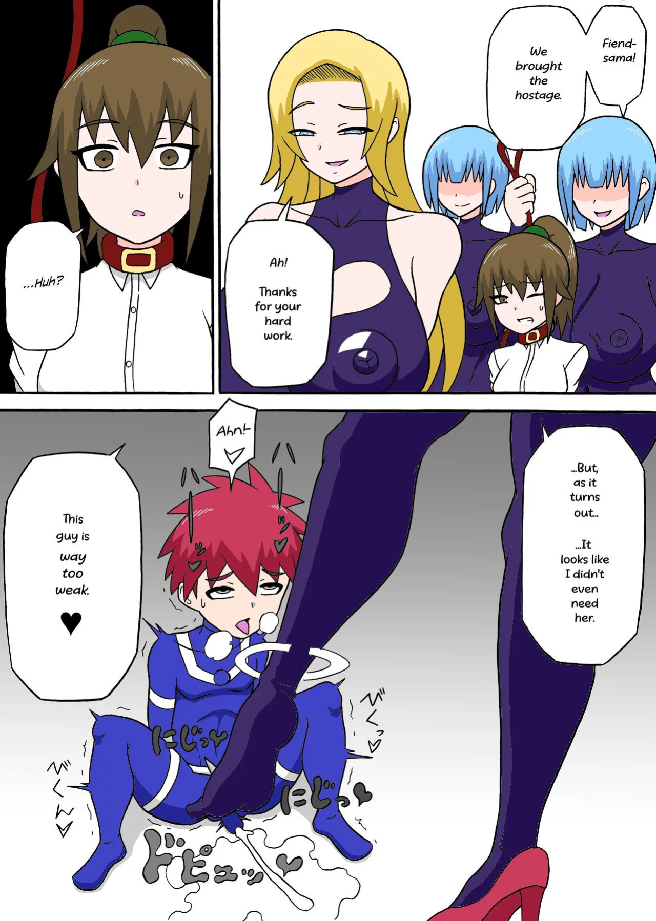 [Saga no Tame no Saga (Ratoo)] Dosukebe Kaijin ~ Gyaku Netorare-hen~ | Lewd Fiend ~ Reverse NTR Edition~ [English] [Colored]