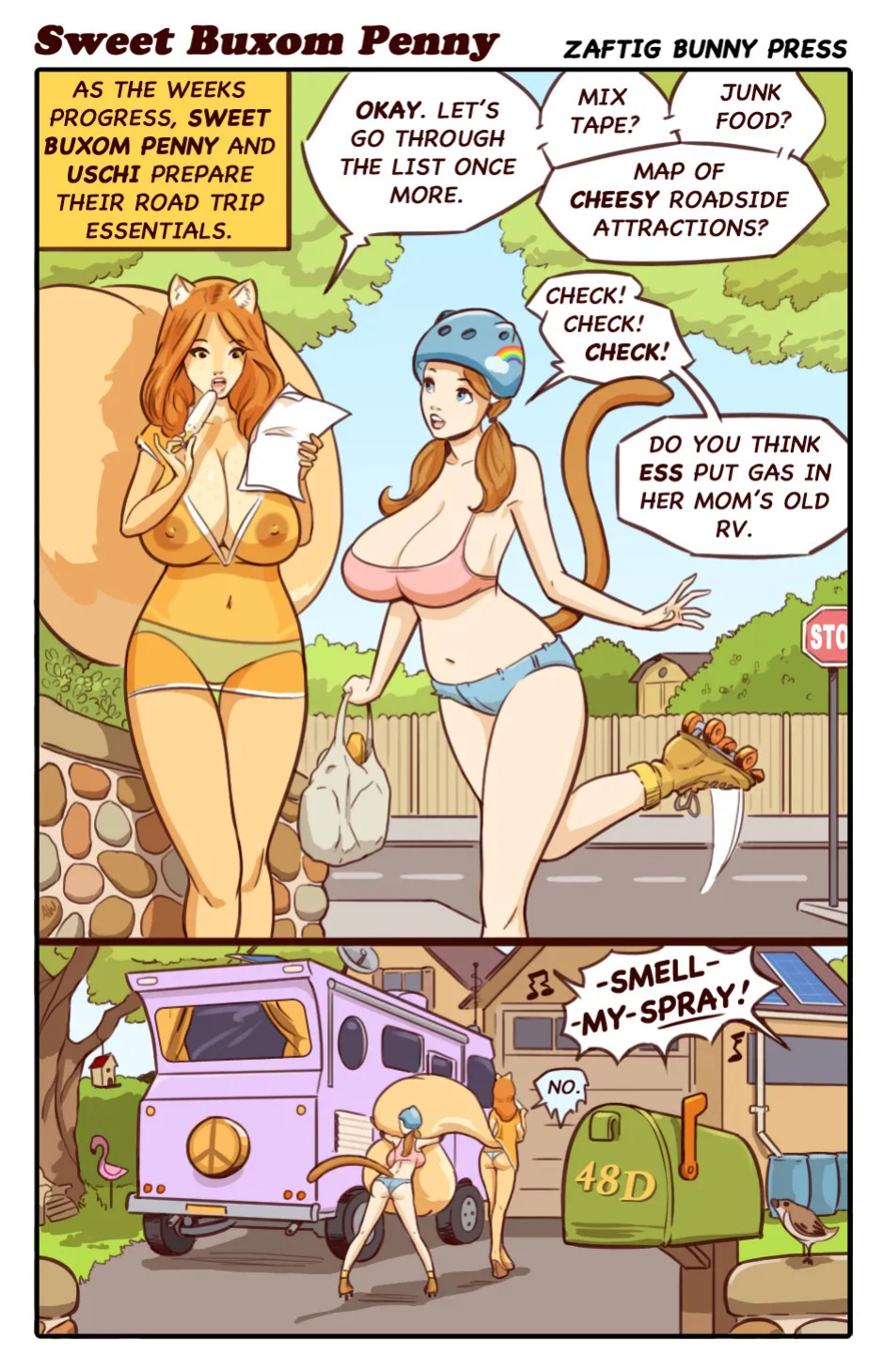 [Udderscomix] Sweet Buxom Penny (ongoing)