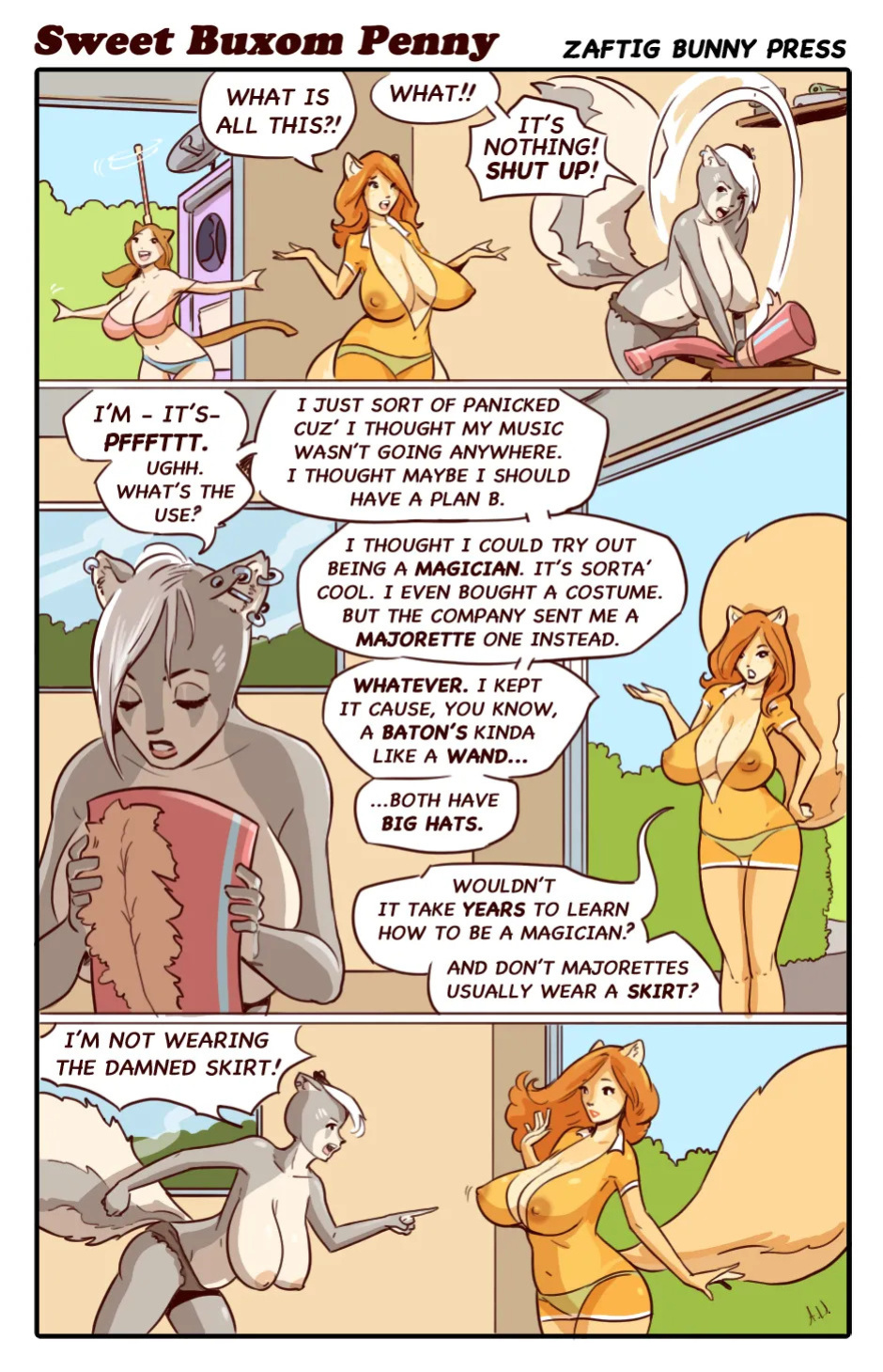 [Udderscomix] Sweet Buxom Penny (ongoing)