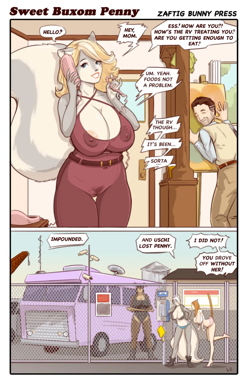 [Udderscomix] Sweet Buxom Penny (ongoing)
