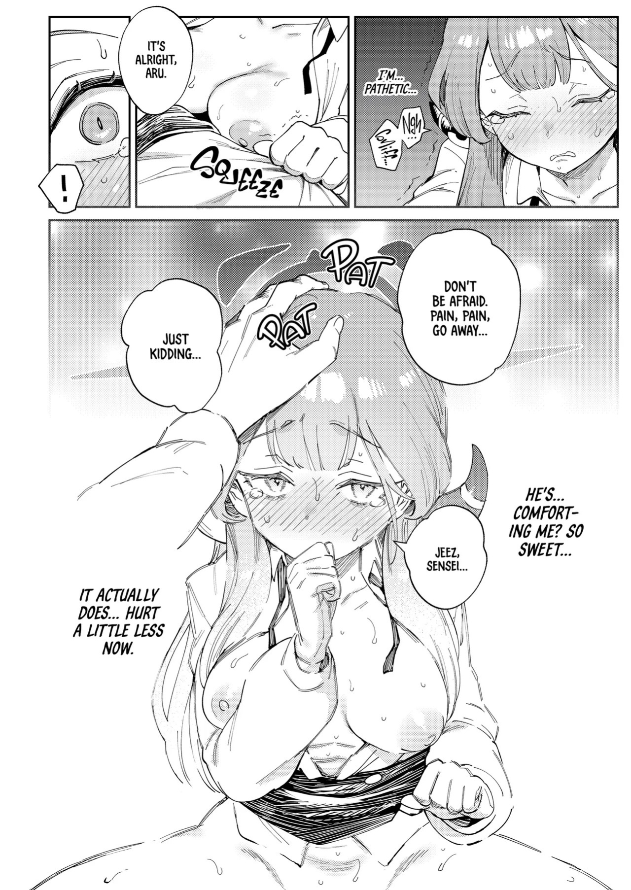 [Chouzankai (TER)] Sensei to Seito no Kankei tte Konna ni mo Open nanoo!? | Sensei's Office After Hours (Blue Archive) [English] [Summer Salt] [Decensored] [Digital]