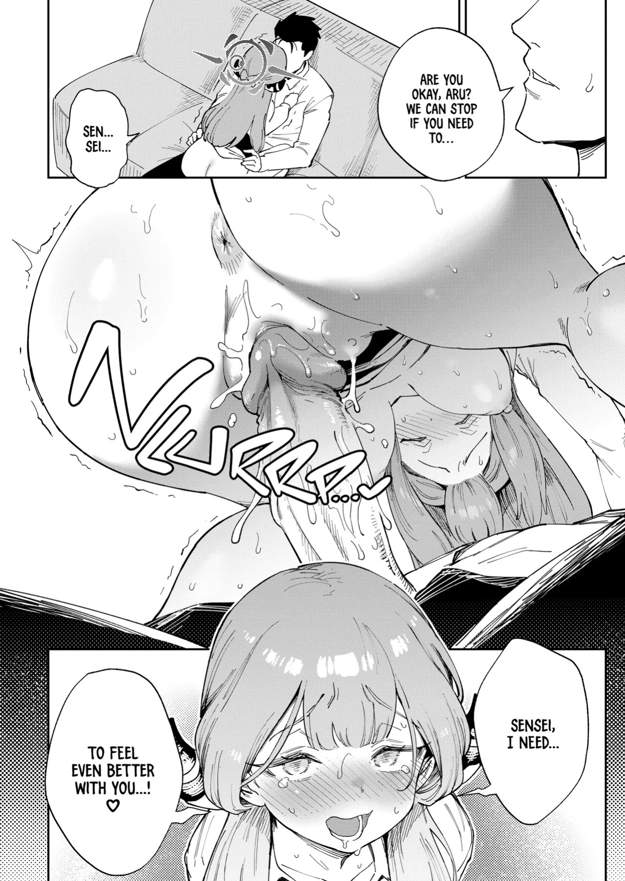 [Chouzankai (TER)] Sensei to Seito no Kankei tte Konna ni mo Open nanoo!? | Sensei's Office After Hours (Blue Archive) [English] [Summer Salt] [Decensored] [Digital]