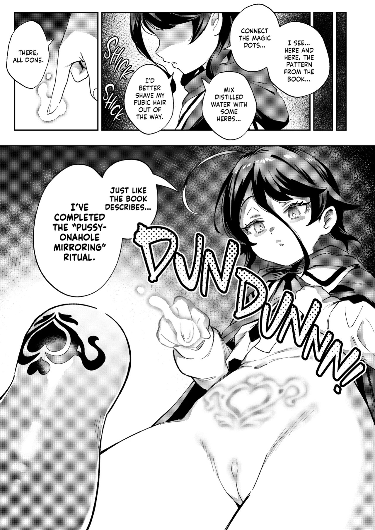 [Chouzankai (TER)] Onaho Uri no Shoujo ~Waruiko to Papa no Eroi Manga~ | THE LITTLE ONAHOLE GIRL Den Lille Pige med Gummikusserne [English] [J18] [Decensored] [Digital]