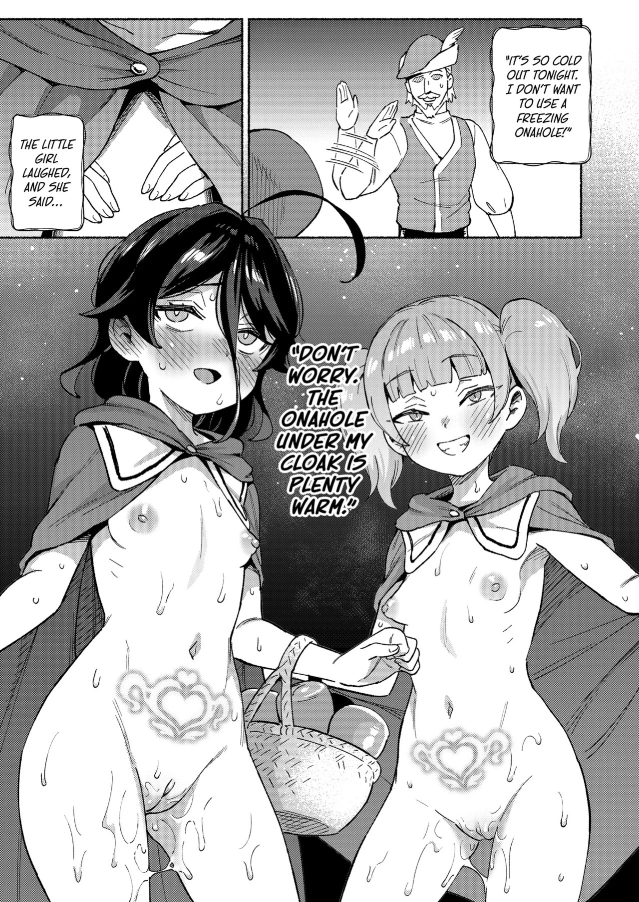 [Chouzankai (TER)] Onaho Uri no Shoujo 2 ~Waruiko to Papa no Eroi Manga~ | THE LITTLE ONAHOLE GIRL 2 Den Lille Pige med Gummikusserne [English] [J18] [Decensored] [Digital]