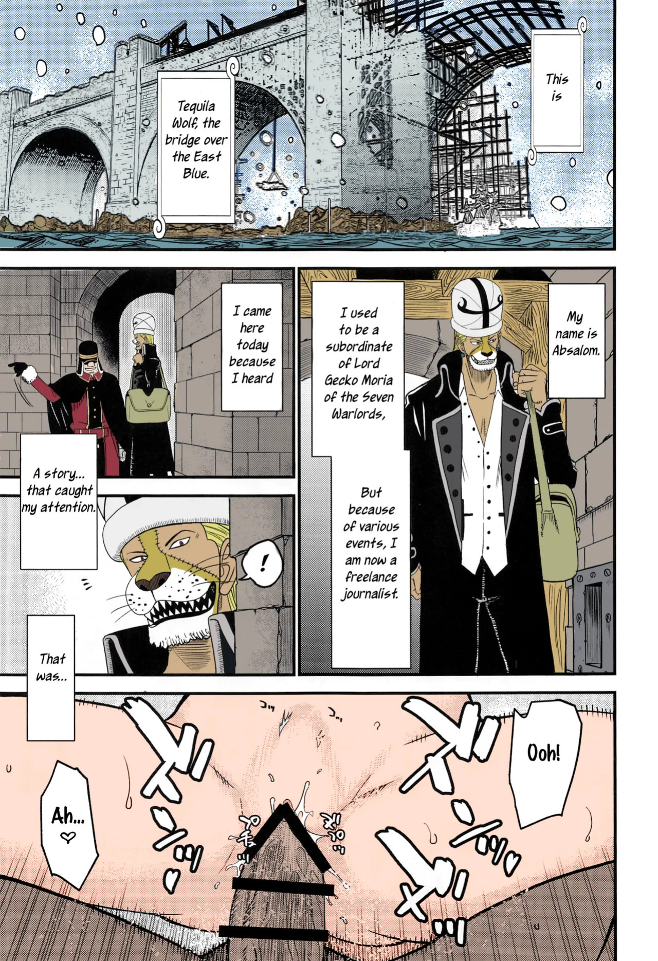 [Doro Noujou (Dorota Bou)] ROBIN'S HOLE 2 - Two years ago (One Piece) [English] Colorized