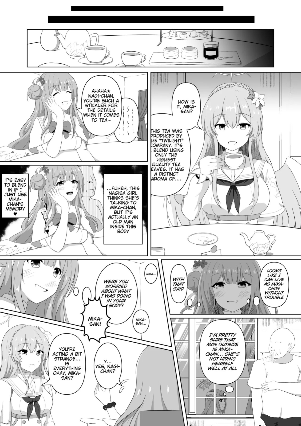 [Tanano Omochi] Mika-chan no Tame ni, Onaru ne (Blue Archive) [Digital] [English] [Tigoris Translates]