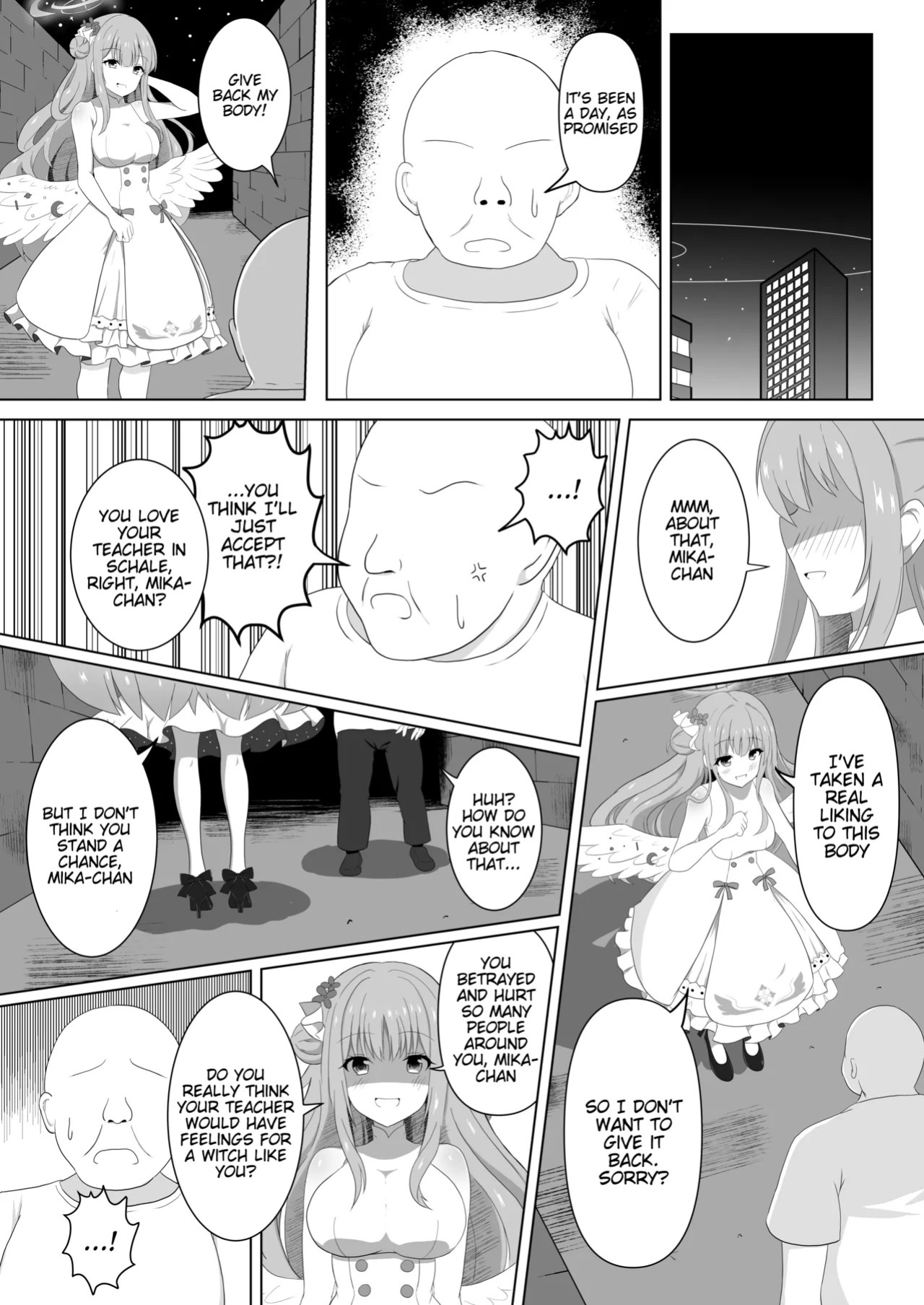 [Tanano Omochi] Mika-chan no Tame ni, Onaru ne (Blue Archive) [Digital] [English] [Tigoris Translates]