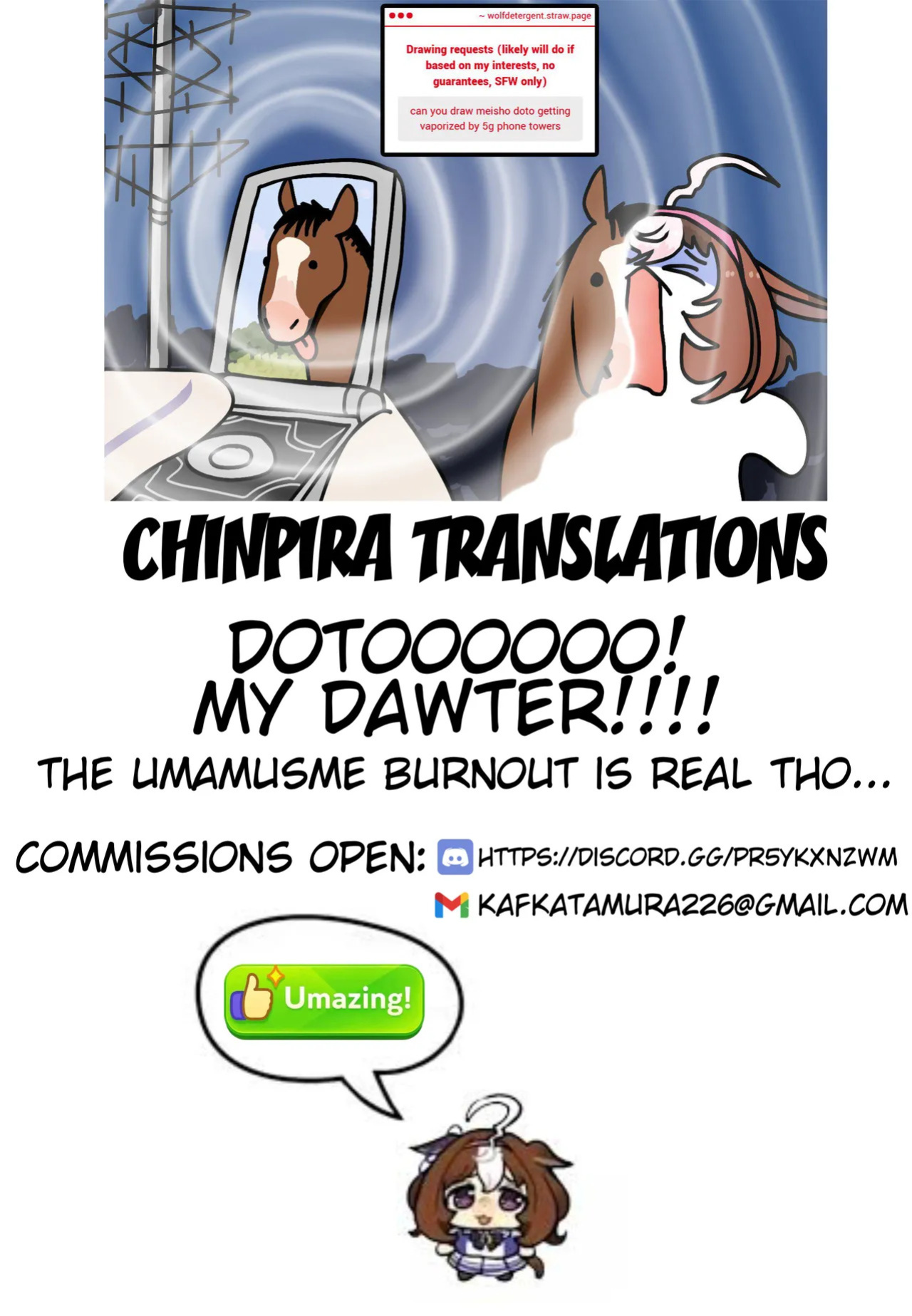 [Awei] We can't wait | Machikirenai (Uma Musume Pretty Derby) [English] [CT Scan]
