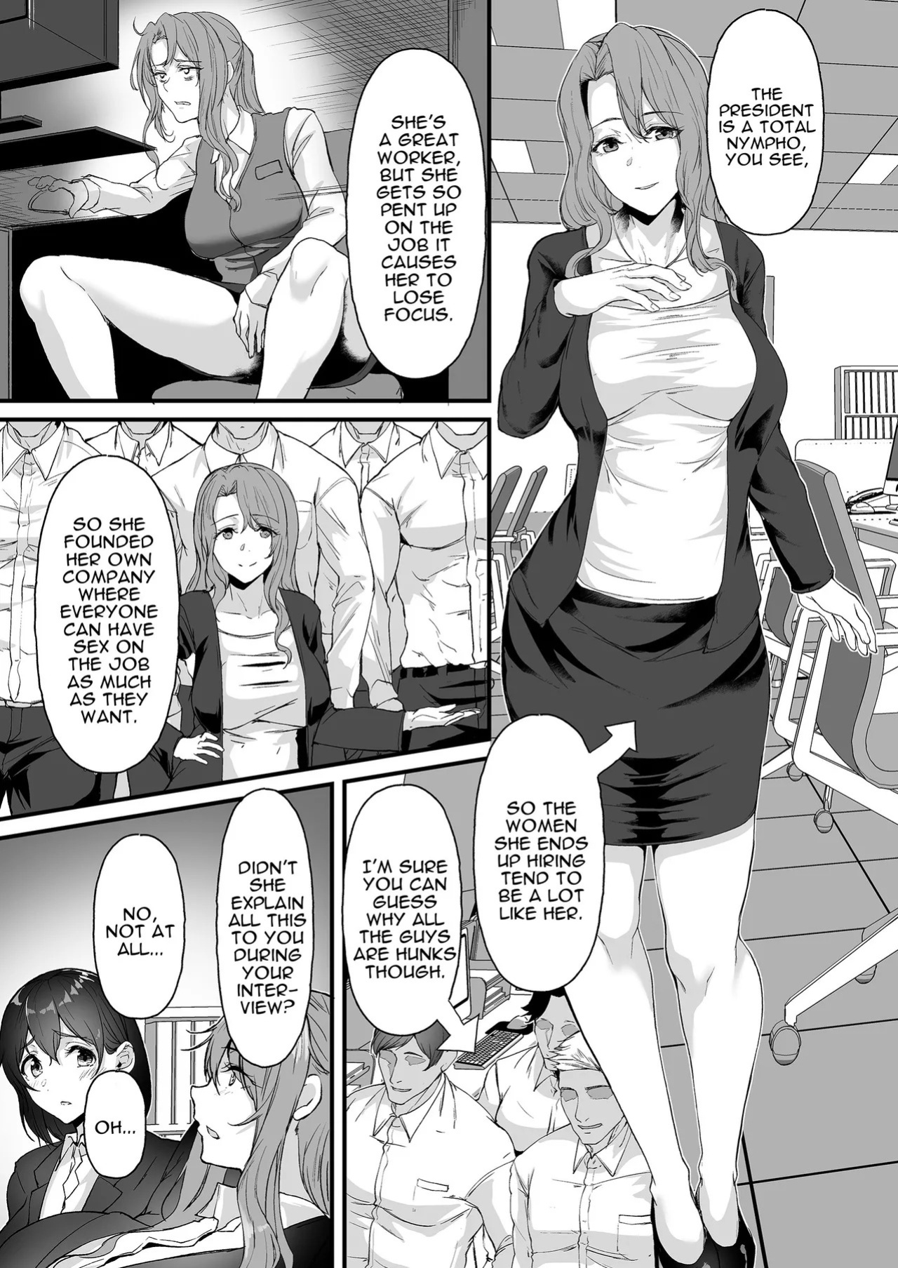 [Jall Boint (nohito)] Yariman Shika Inai Kaisha ni Nyuusha shita Shinsotsu-chan ga!! | What Became of the New Recruit who Joined a Company Full of Sluts!! [English] [Darg777 Translations]