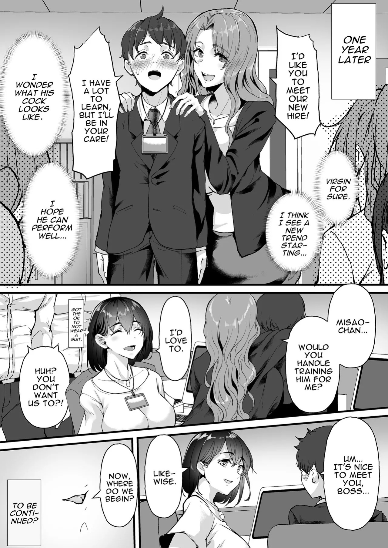 [Jall Boint (nohito)] Yariman Shika Inai Kaisha ni Nyuusha shita Shinsotsu-chan ga!! | What Became of the New Recruit who Joined a Company Full of Sluts!! [English] [Darg777 Translations]