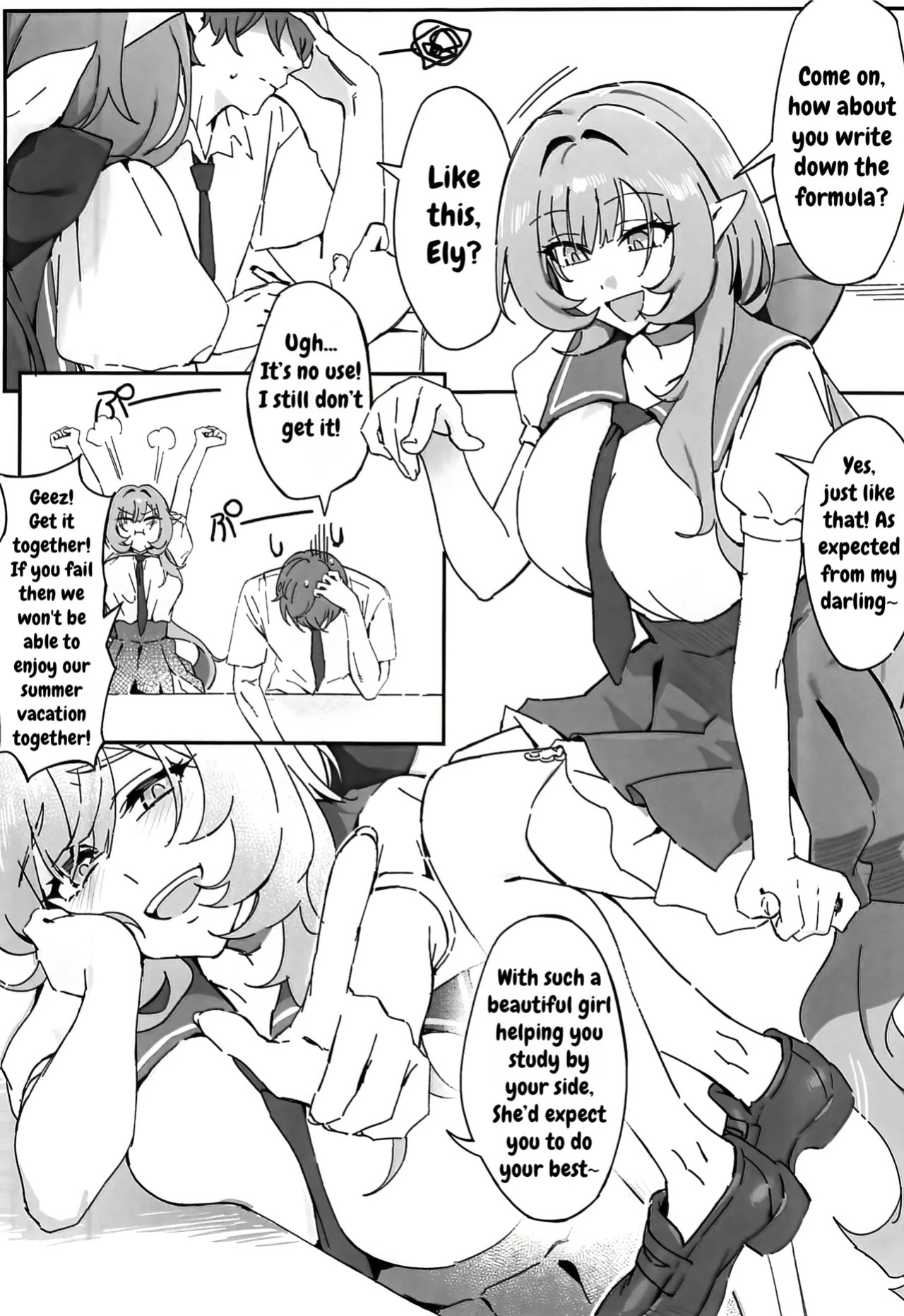 (C107) [Luwen Workshop (Mata Aou Ne)] Sweet Pink (Honkai Impact 3) [English] [DefinitelyNotPixel]