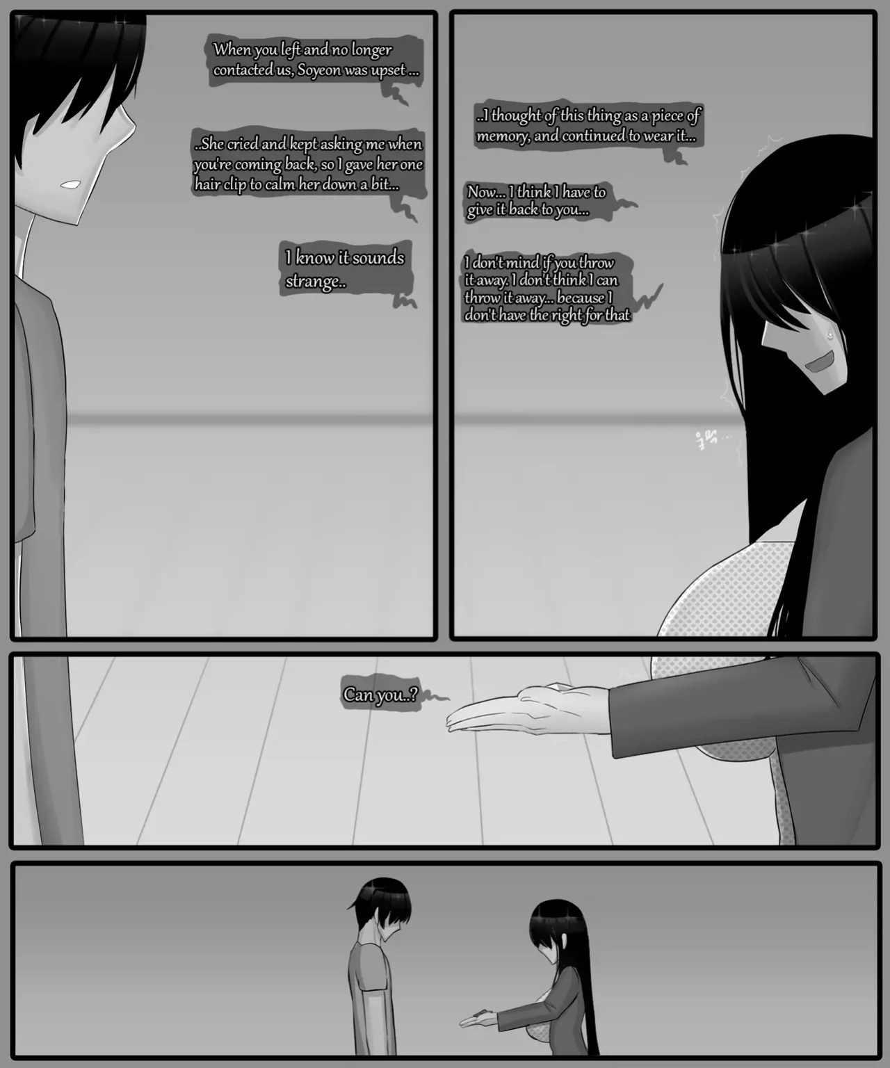 [BlackGG] Sora&Soyeon 1-3 (Bad Ending) [English]