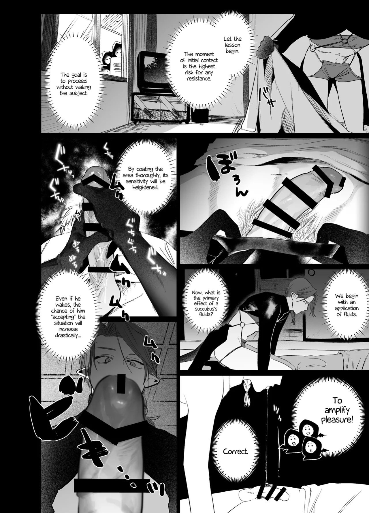 [10 Hour Sleep (nocori)] Educating!! Succubus♂-kun [English] {Doomed Scans, Yengli} [Digital]