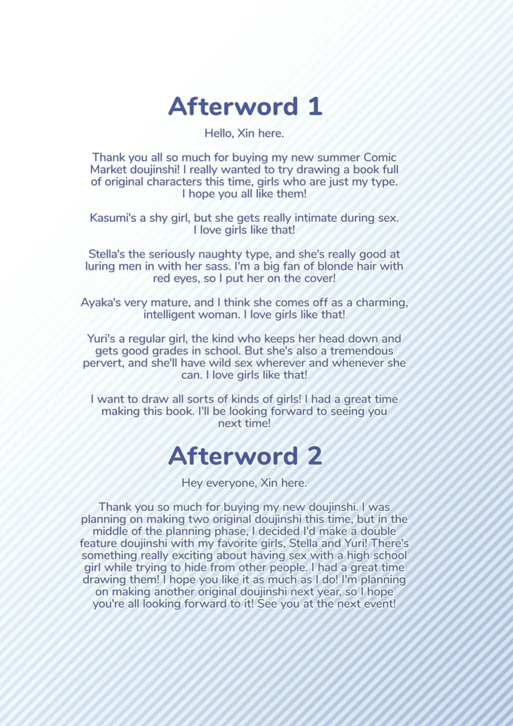 [Moe Hime Rengou (xin, obiwan)] Charming body 1 & 2 [English] [J18] [Decensored] [Digital]