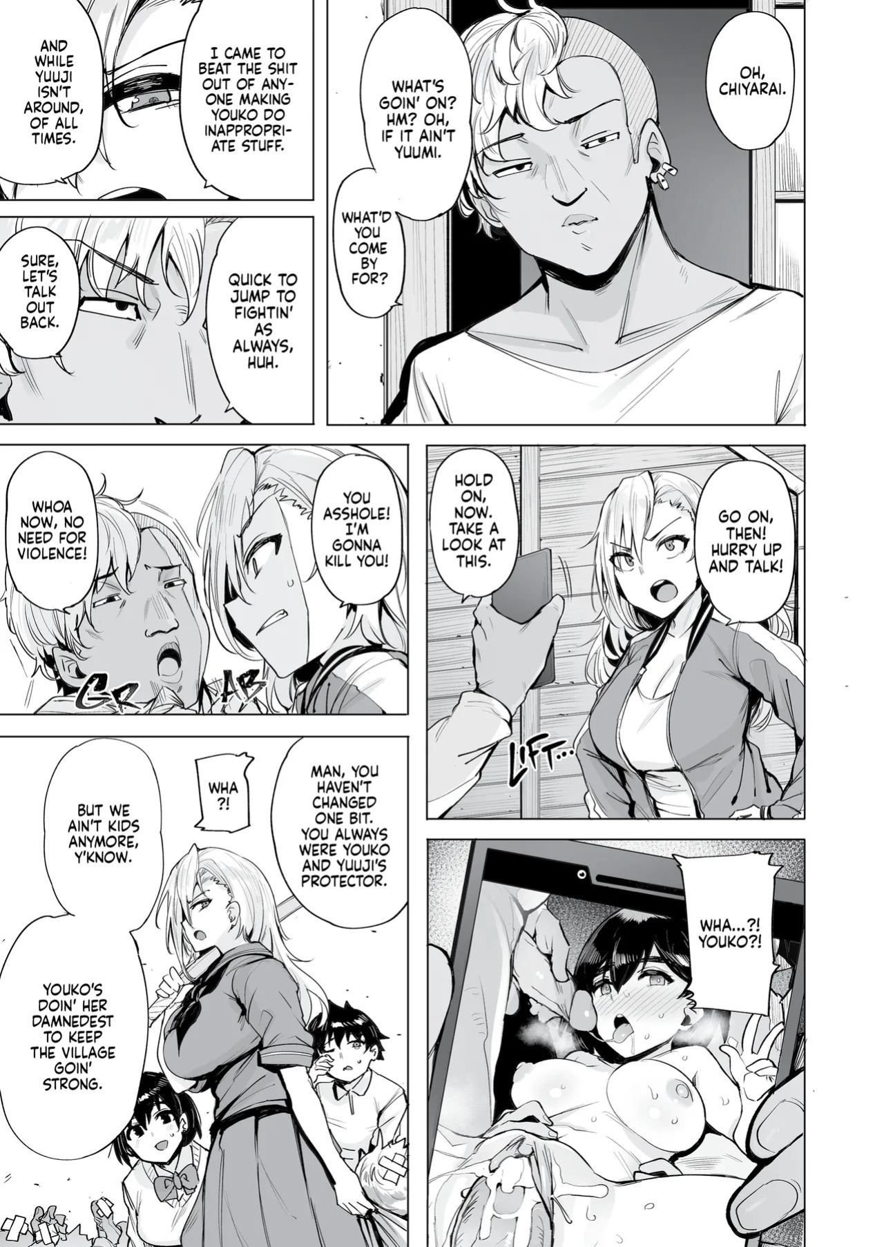 [wakamaker (wakamesan)] Netorimura | NeToRi Village [English] [J18] [Decensored] [Digital]