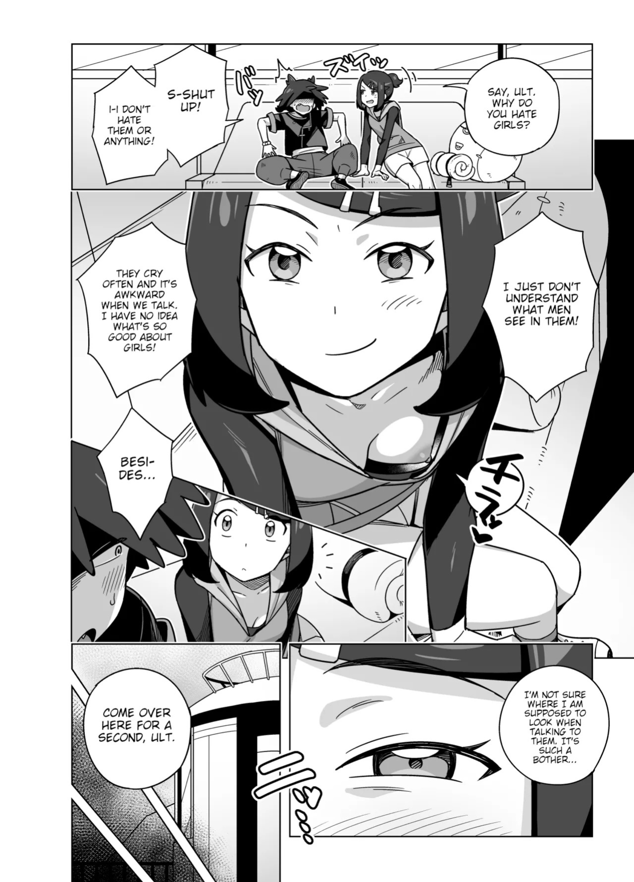 [Testter] Liko ga Ult ni Sex no Kimochiyo-sa o Oshieteageru Manga | Liko teaches Ult about the pleasures of sex [English] [joobuspaidatr] [Ongoing]