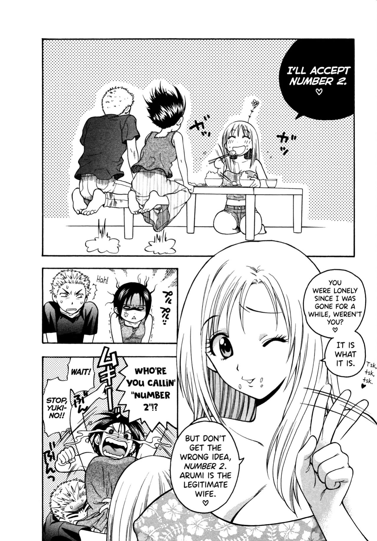 [Azuma Tesshin] Motokano 1 Ch.1-6 [English] [biribiri]