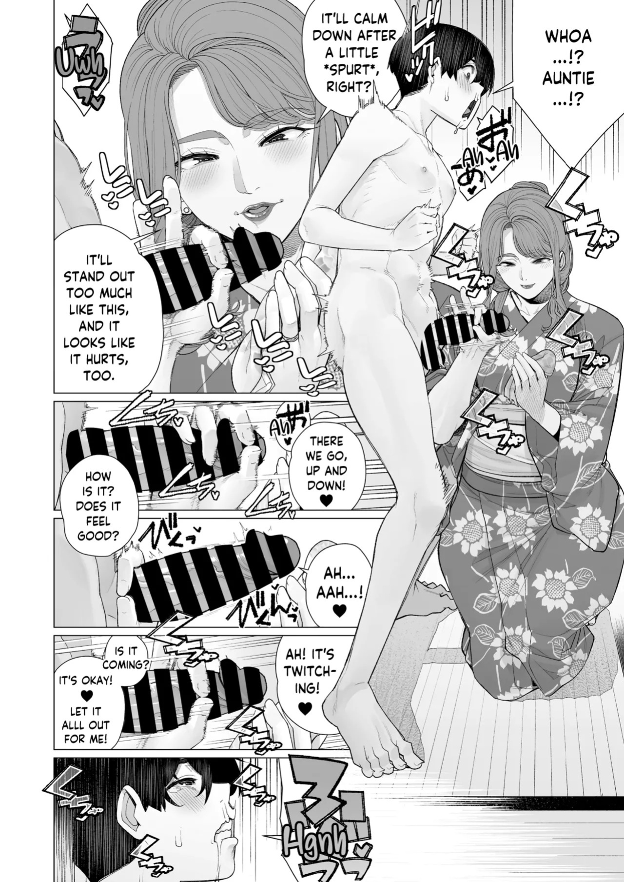 [Minamida USuke] Yukata to Mama to Hanabi Taikai | Fireworks Festival Yukata Fitting With His Mom (COMIC HOTMiLK Koime Vol. 58) [English] [skibidibenki] [Digital]