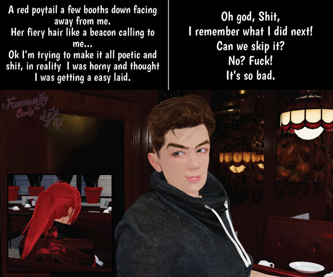 Fummunity Comix: The Trixx to Falling in Love Part 1 (Hairy Version)