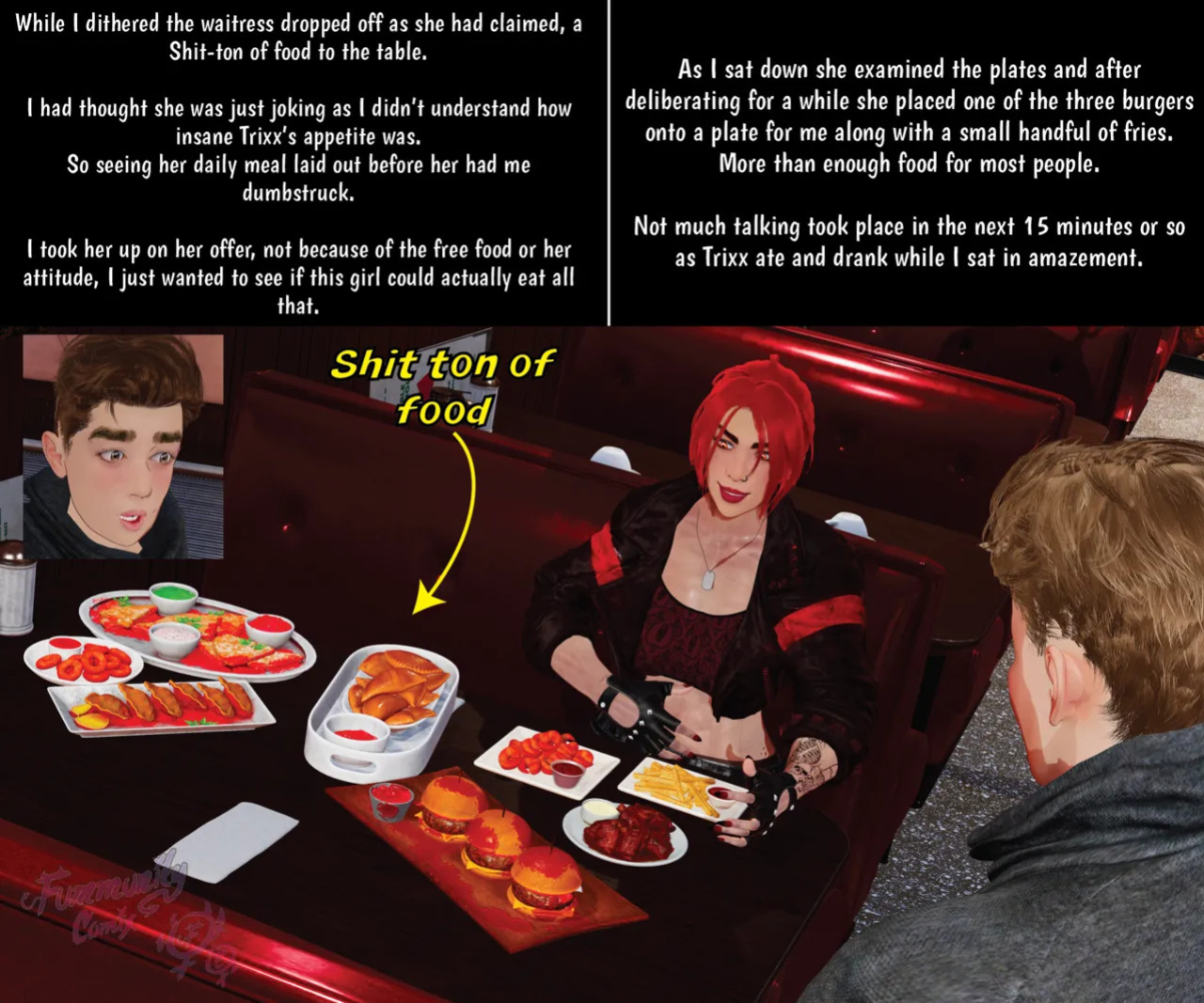 Fummunity Comix: The Trixx to Falling in Love Part 1 (Hairy Version)