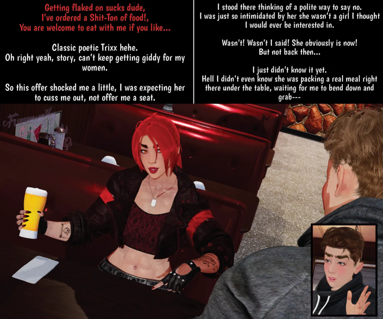 Fummunity Comix: The Trixx to Falling in Love Part 1 (Shaved Version)