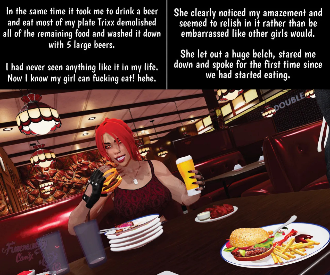 Fummunity Comix: The Trixx to Falling in Love Part 1 (Shaved Version)
