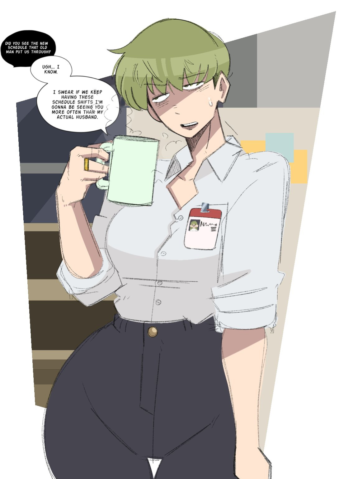 [various] I am Ringo Midori's Work Husband (OCs by C00MBRAIN)