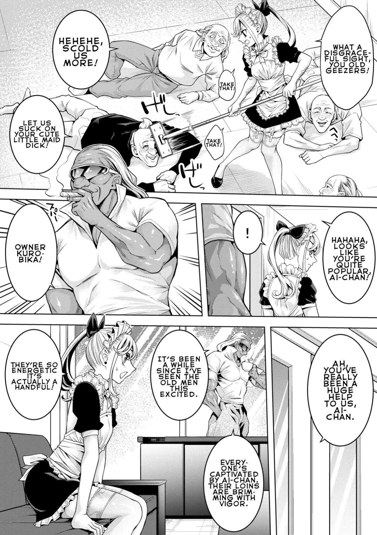 [Brappi (Brother Pierrot)] Otokonoko Maid Roujin Home de Soap no Maki | Femboy Maid: The Soapland Chapter at the Nursing Home [English] [LKK•Scans]