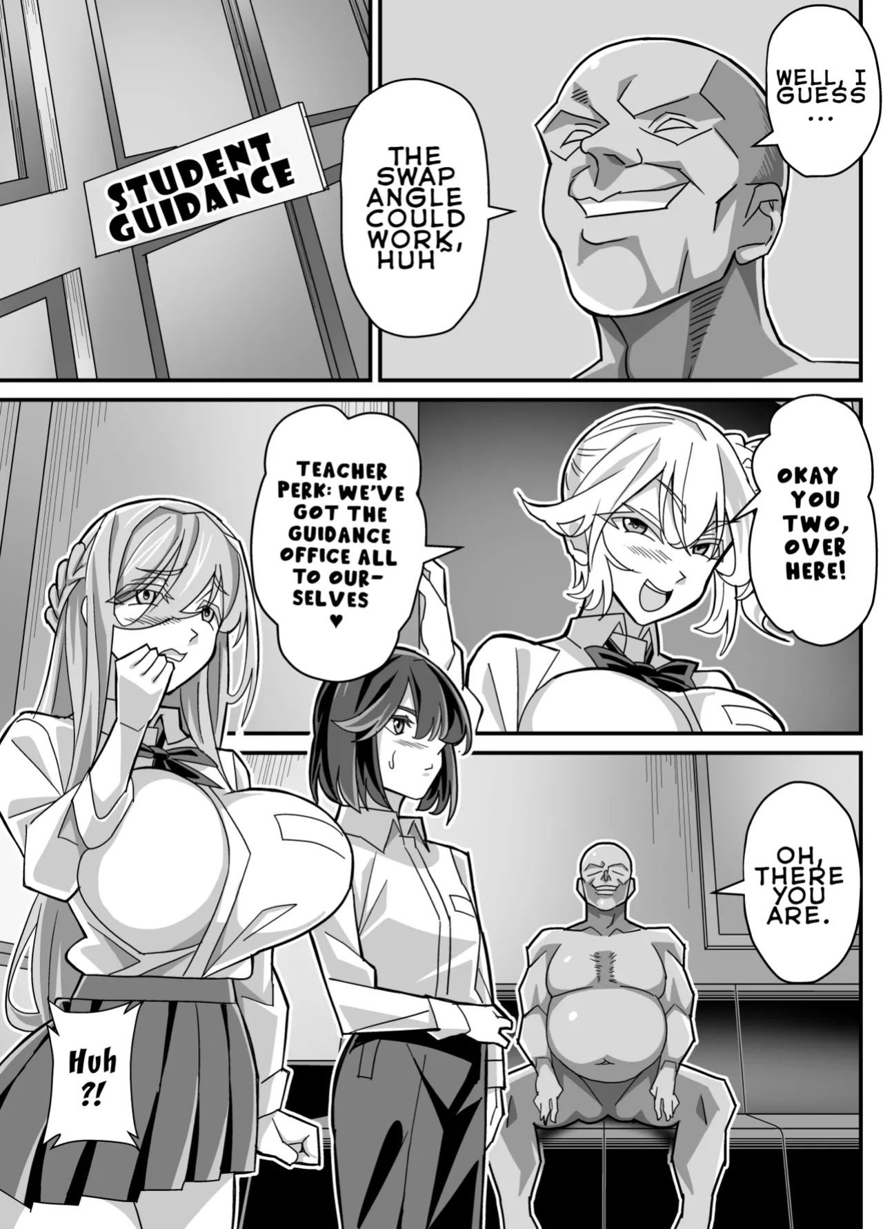 [Akushizu] Ore dake ga H Dekiru Swapping | Swapping Where Only I Can Have Sex [English] [LKK•Scans]