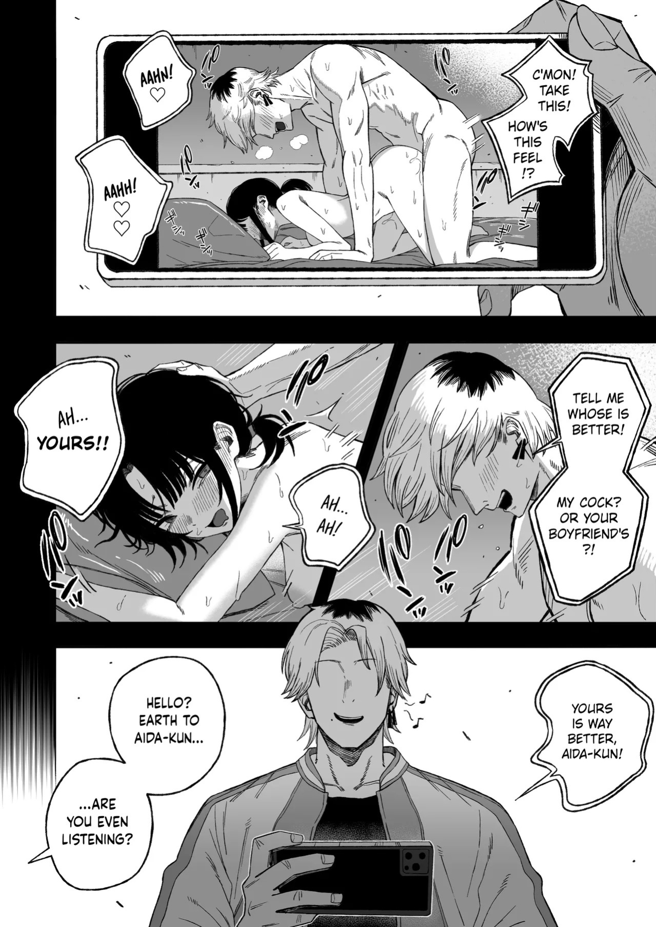 [Yofukashi no Heya (Yonayona)] Netori Otoko o Mesu ni suru | Turning the Cuckolding Prick into a Bitch [English] [Hakua] [Digital]