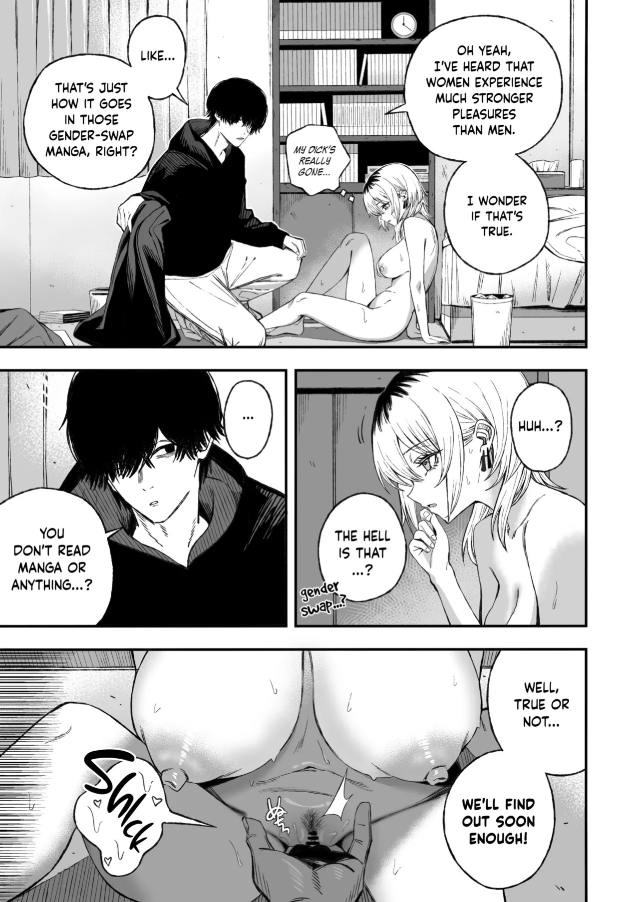 [Yofukashi no Heya (Yonayona)] Netori Otoko o Mesu ni suru | Turning the Cuckolding Prick into a Bitch [English] [Hakua] [Digital]