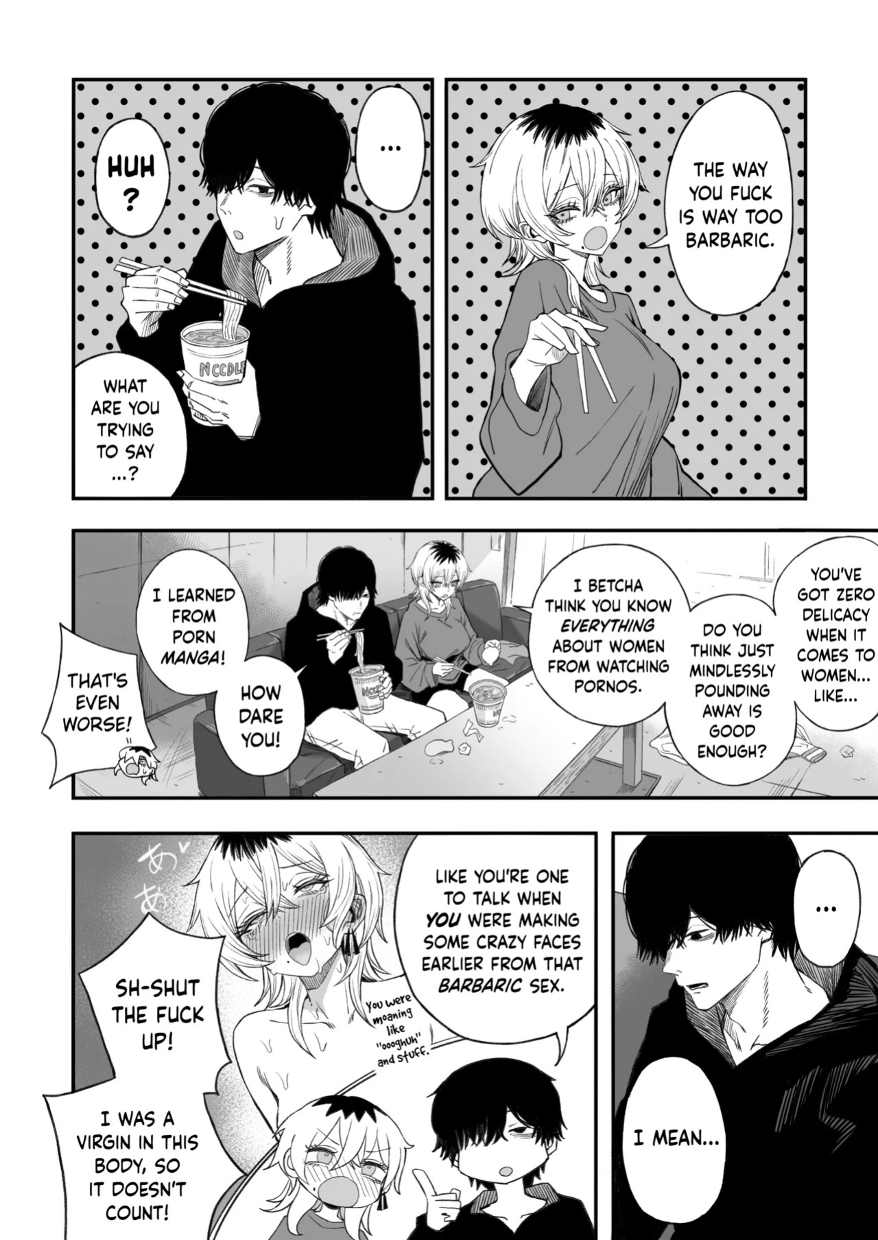 [Yofukashi no Heya (Yonayona)] Netori Otoko o Mesu ni suru | Turning the Cuckolding Prick into a Bitch [English] [Hakua] [Digital]