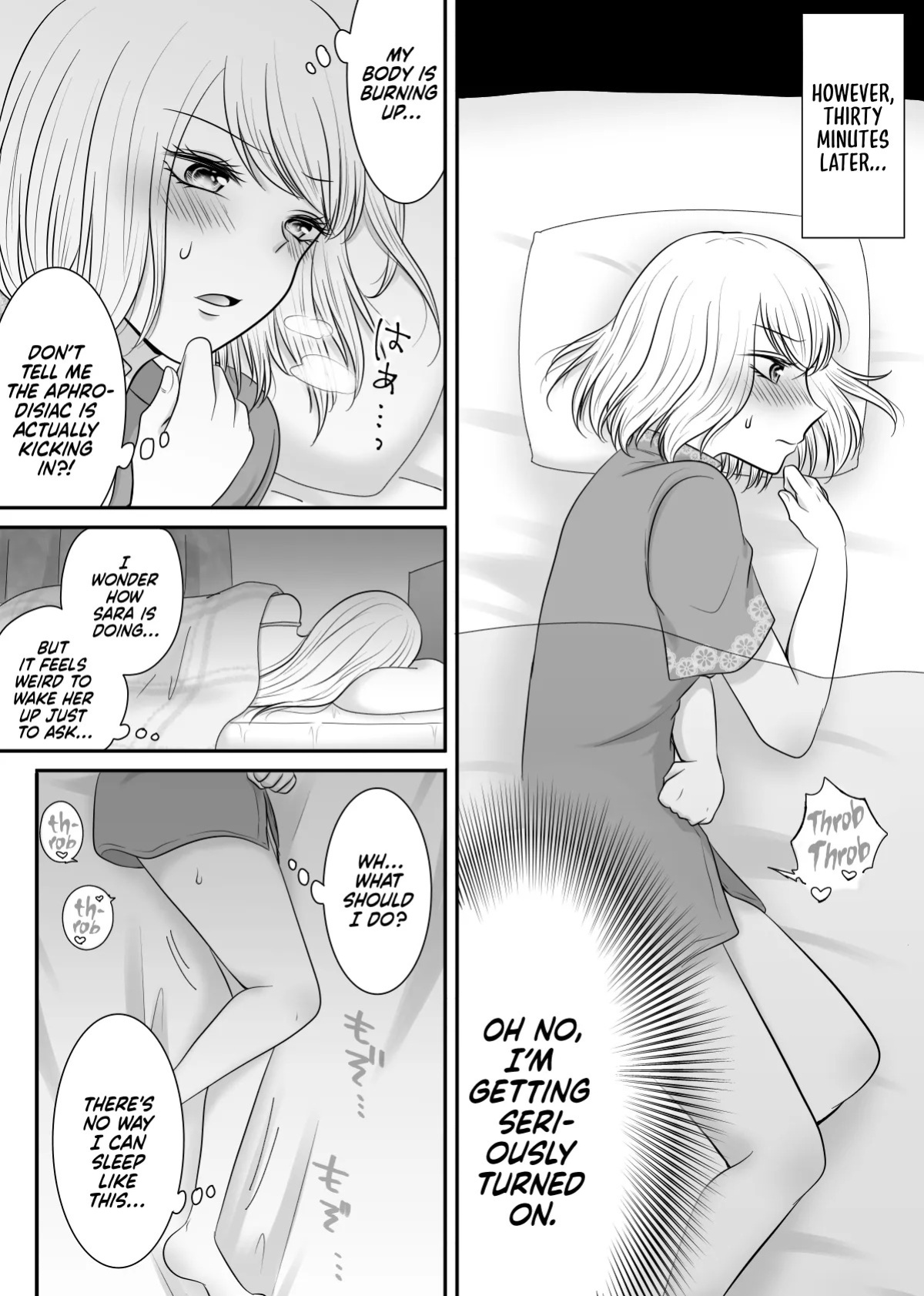 [Old Rose (Yukari Mion)] Tomodachi to Tameshi ni Biyaku o Nonde Mita Hanashi | The Time I Tried Drinking an Aphrodisiac With My Friend [English] [Castle TL]