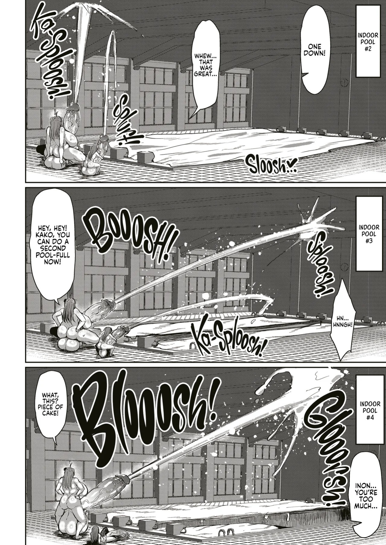 [Rosetta Stone (Teterun)] Tamatsuki Futa ga Yarareru Hon | Gigadick Futa Fight Night [English] [J18] [Decensored] [Digital]