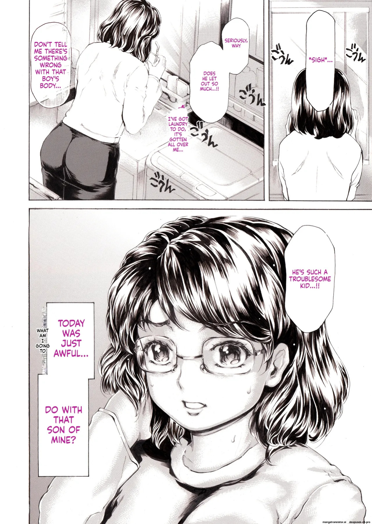 (Narita Kyousha)] Musuko ni Mainichi Shitsukoku Semararete, Shikatanaku 3-ka ni Ikkai Seiyoku Shori Shite Yattemasu