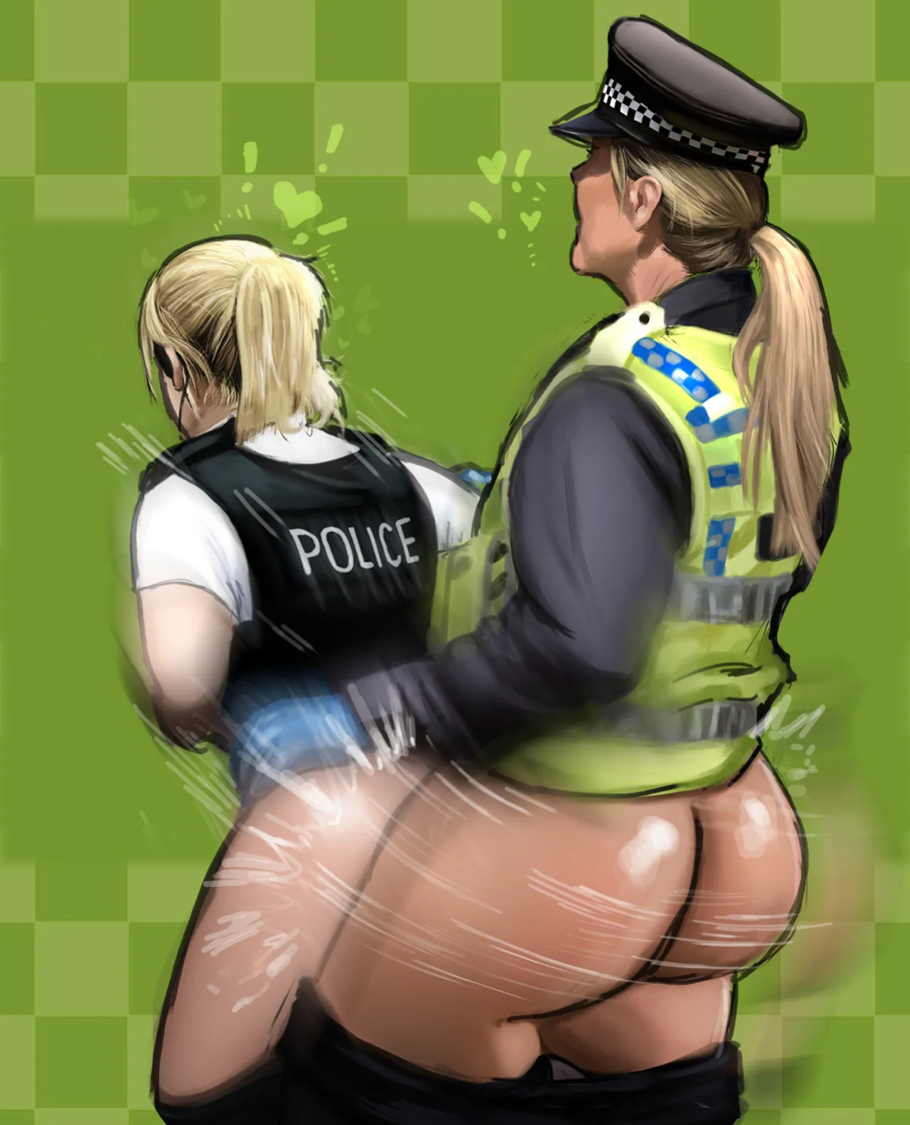 [Jaguar Art] Galbone County Officer Welfare
