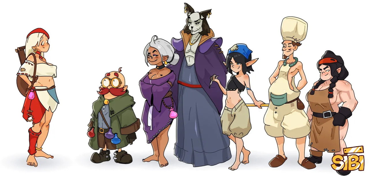 [various] Bawdy Ballads: Ayli, Sibi & friends (OCs by SIBI)