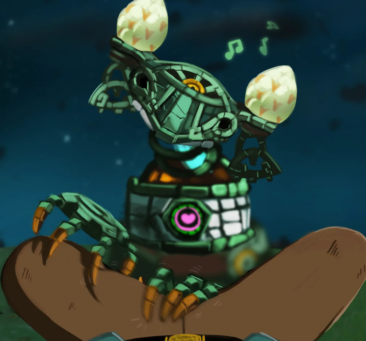 [Jaguar Art] Zonai Relief Construct (The Legend of Zelda)