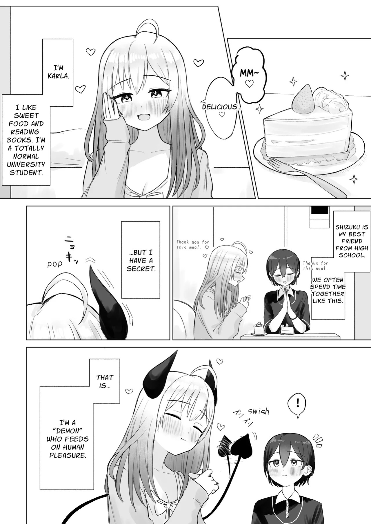 [Bonnou Sousaku (Bon)] Shikiyoku Kaihou Succubus-chan | Lust-Unleashed Succubus-chan [English] [syxzcore]
