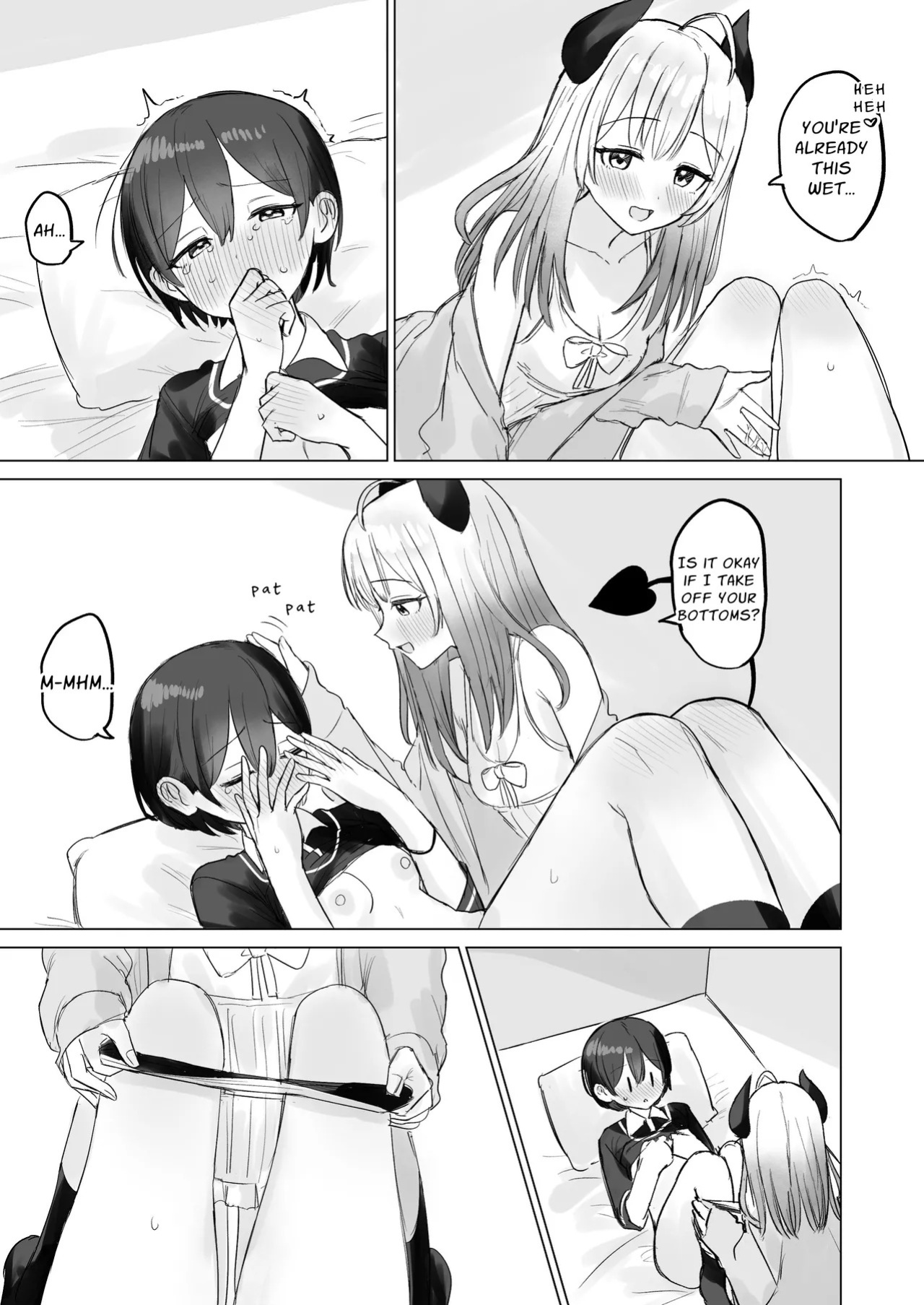 [Bonnou Sousaku (Bon)] Shikiyoku Kaihou Succubus-chan | Lust-Unleashed Succubus-chan [English] [syxzcore]