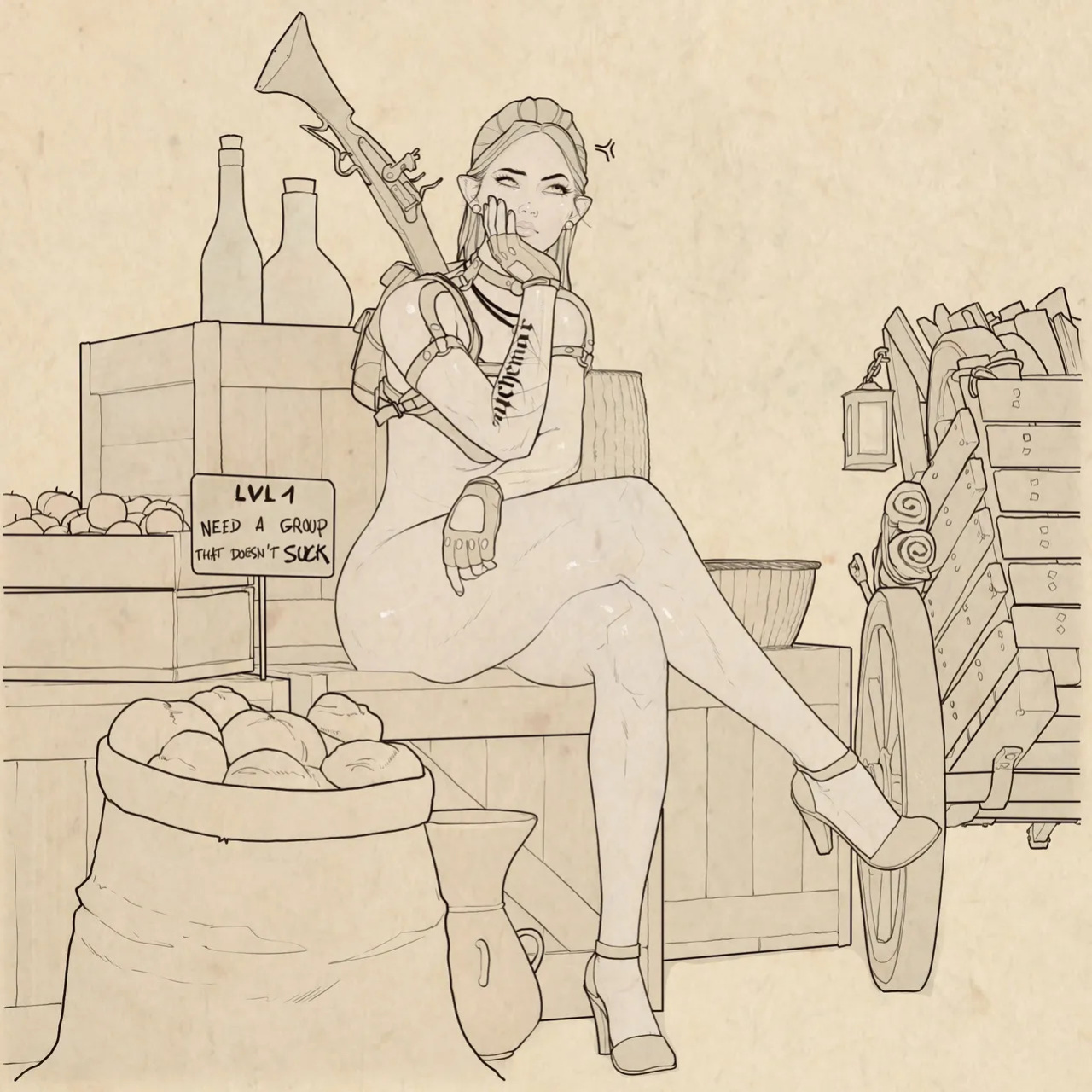 [Galaad1800] Ripoff Fantasy (Overwatch AU)