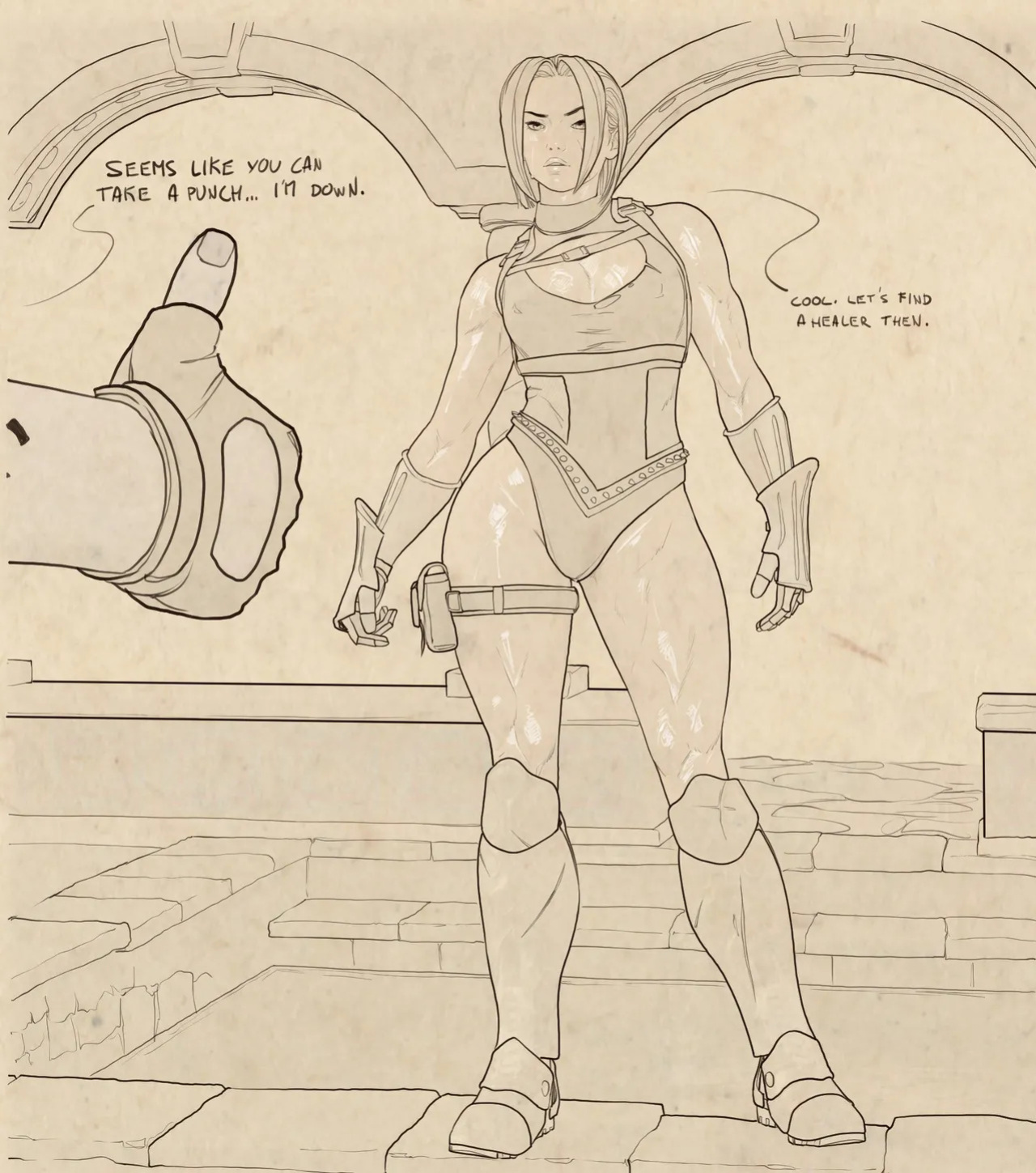 [Galaad1800] Ripoff Fantasy (Overwatch AU)