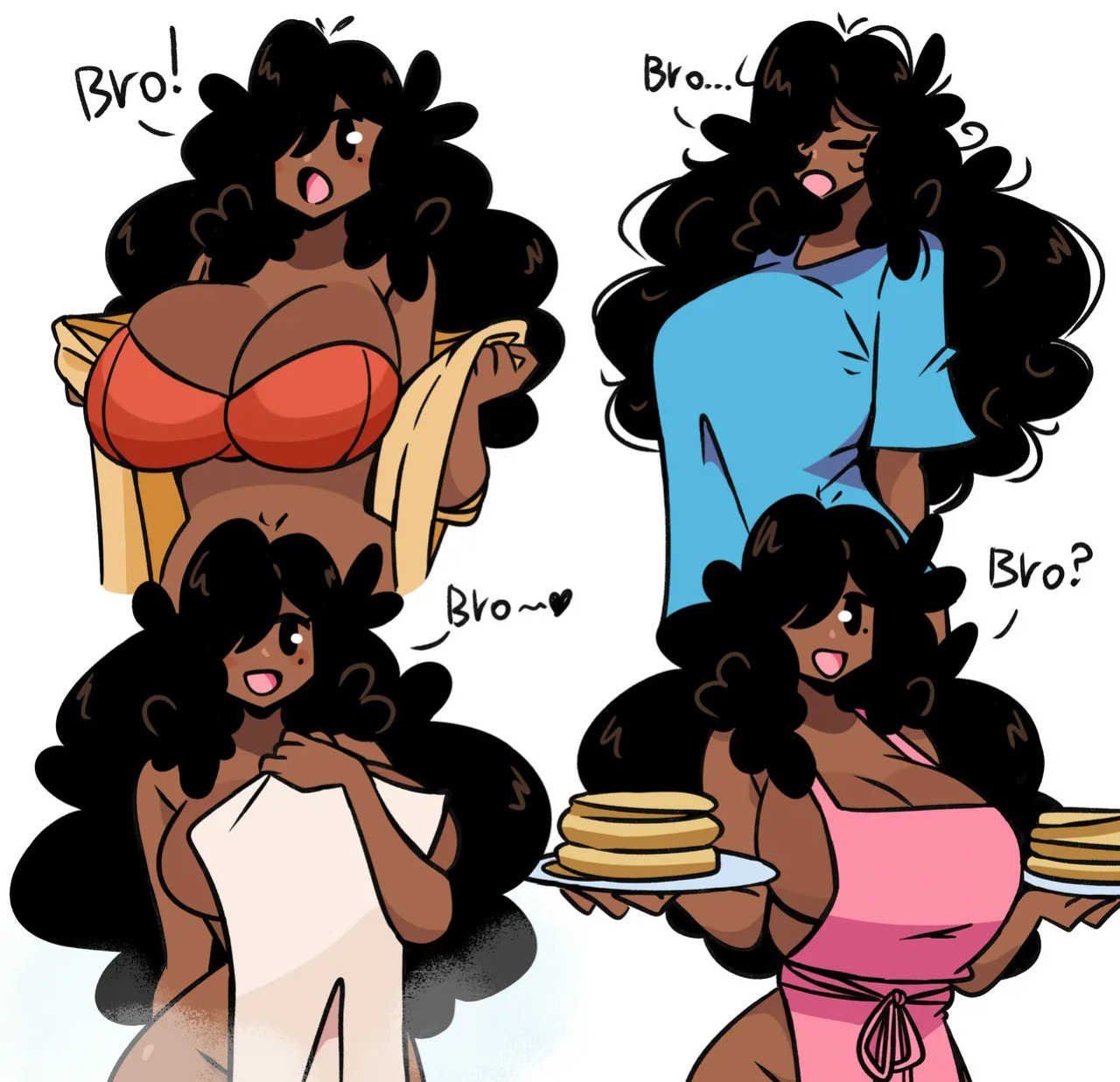 [various] Bro-girl (OC by Murgoten)