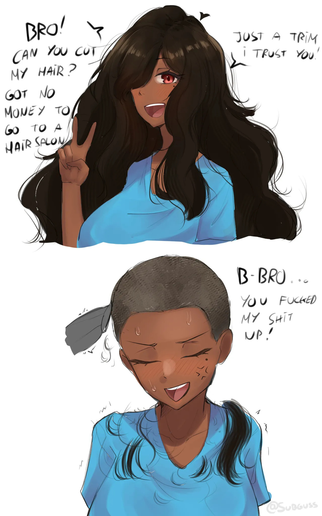 [various] Bro-girl (OC by Murgoten)