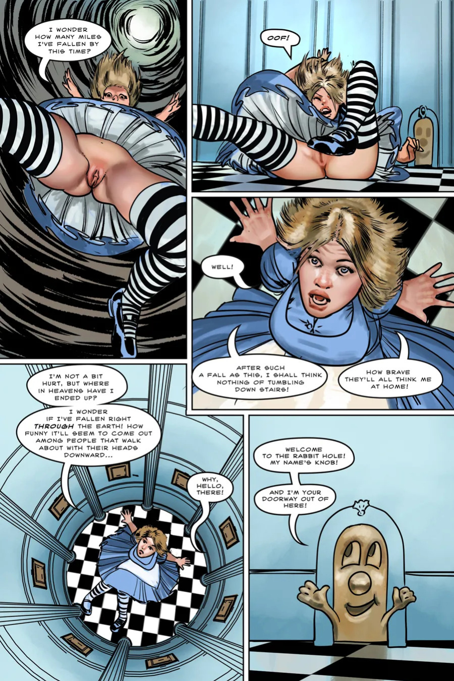 Alice off the deep end 2025 Alice in Wonderland Parody
