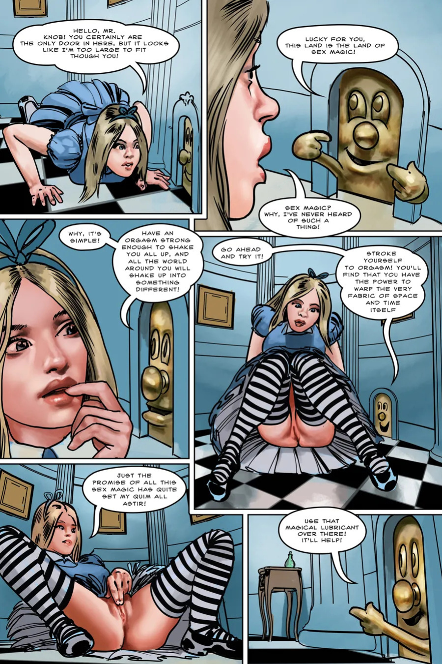 Alice off the deep end 2025 Alice in Wonderland Parody